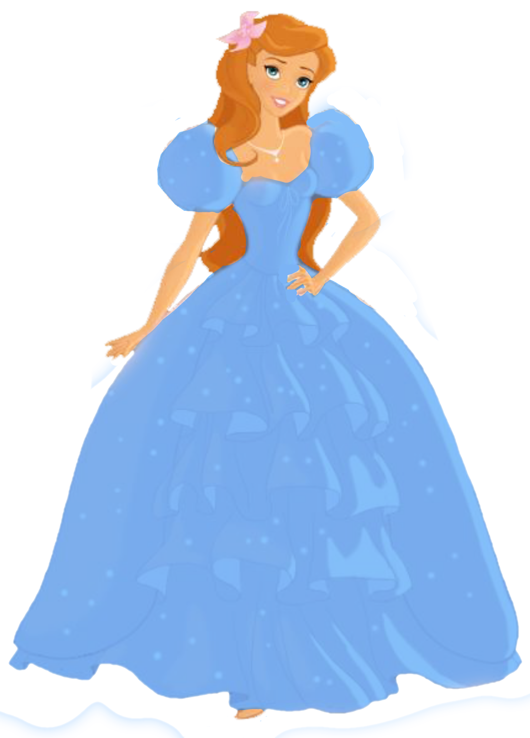 giselle enchanted blue dress Giselle Costume Inspired Enchanted Giselle Dress