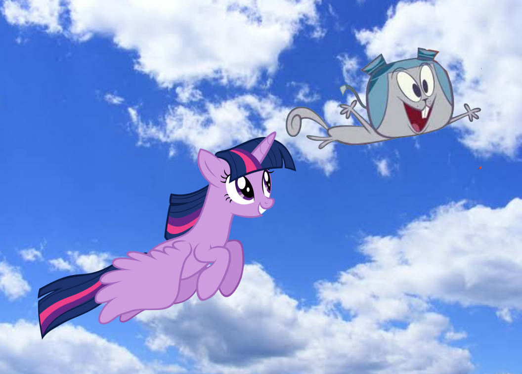 Fly Ride Rocky Rocky And Twilight Flying by facussparkle2002 on DeviantArt
