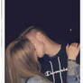 Kiss in night