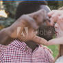 Black Man and White Woman kiss 8