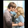 University students kiss