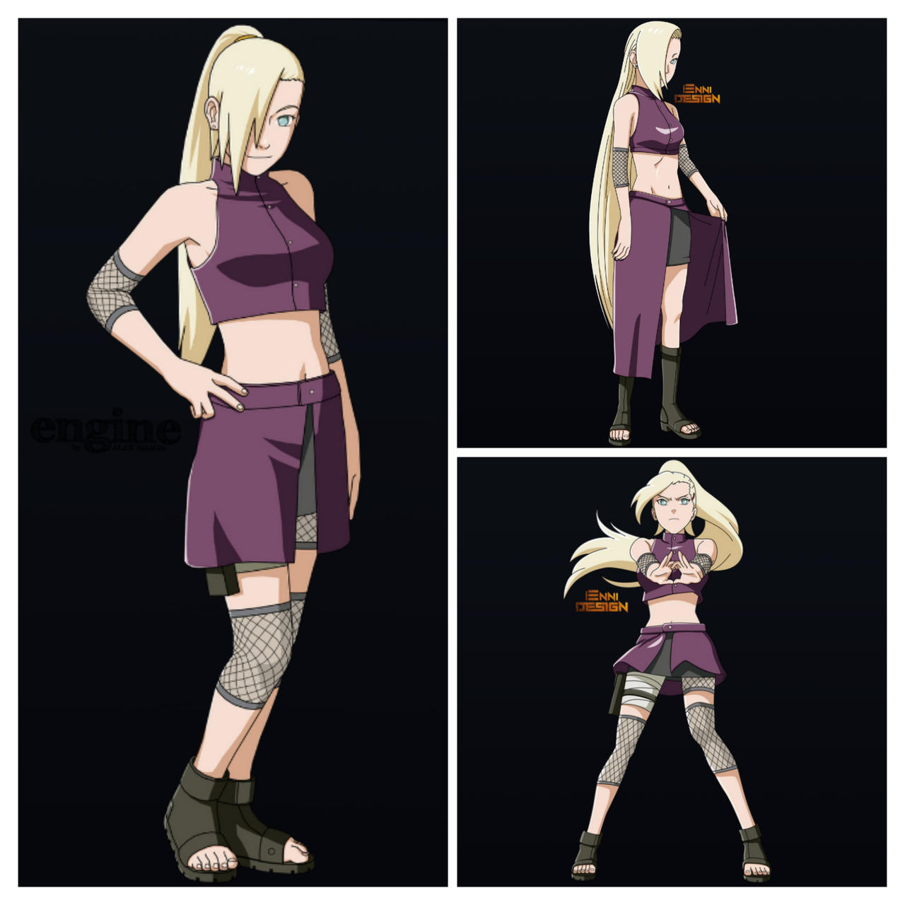 Ino Yamanaka Collage