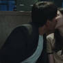 Chinese Lawyer couple kiss