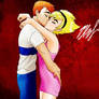 Billy and Mandy kiss 2