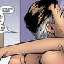 Reed Richards and Sue Storm kiss 2