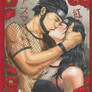 Asuma Sarutobi and Kurenai Yuhi kiss