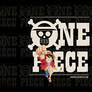 One Piece's logo wallpaper.