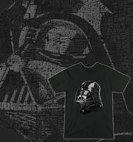 Lord Vader. A t-shirt design.