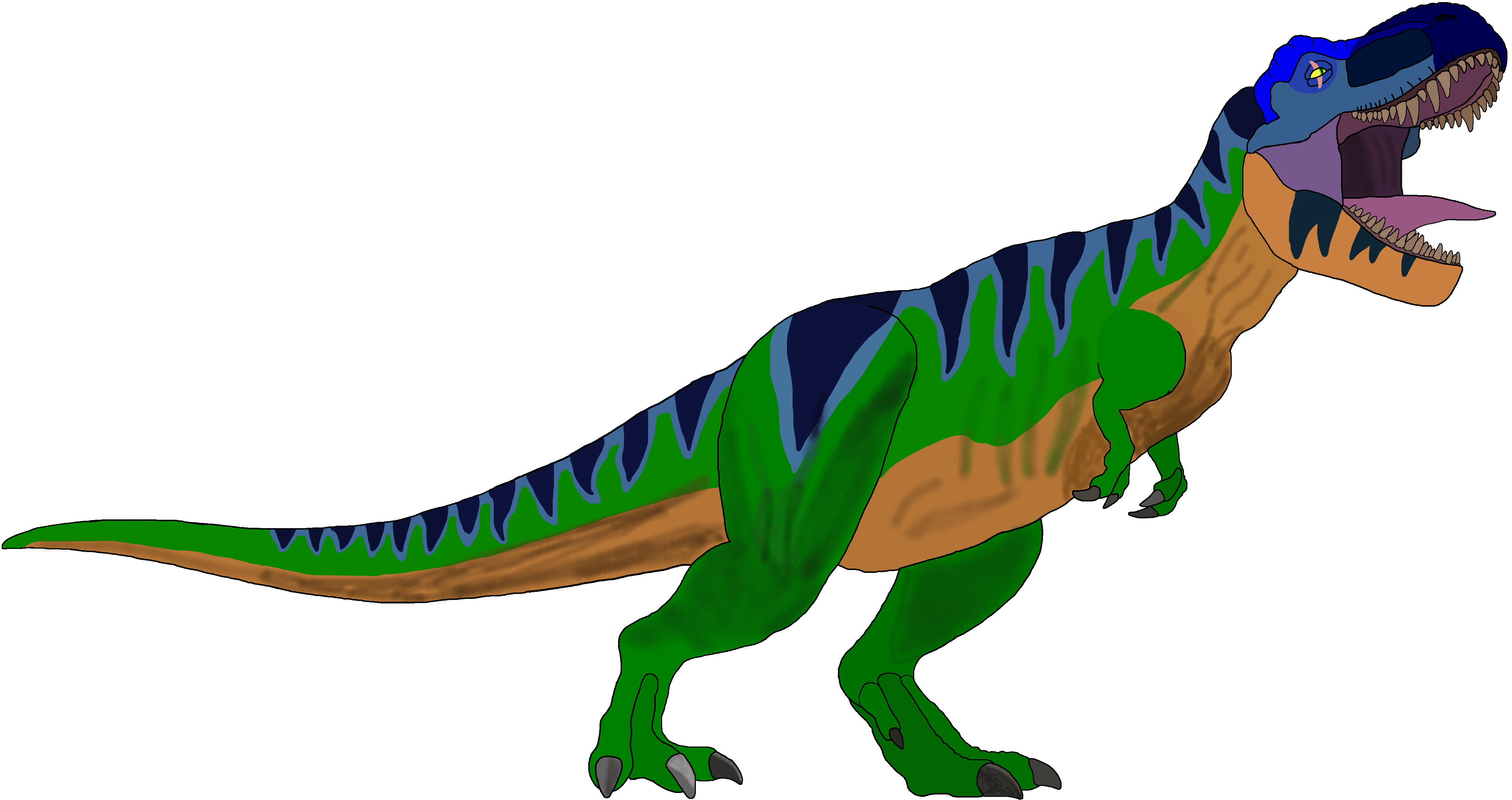 Tyrannosaurus Rex by SaulAlbertez on DeviantArt