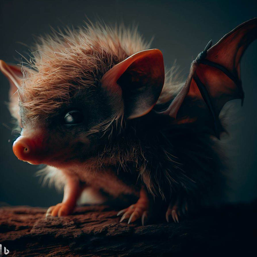 Hedgehog/Bat Hybrid by SaulAlbertez on DeviantArt