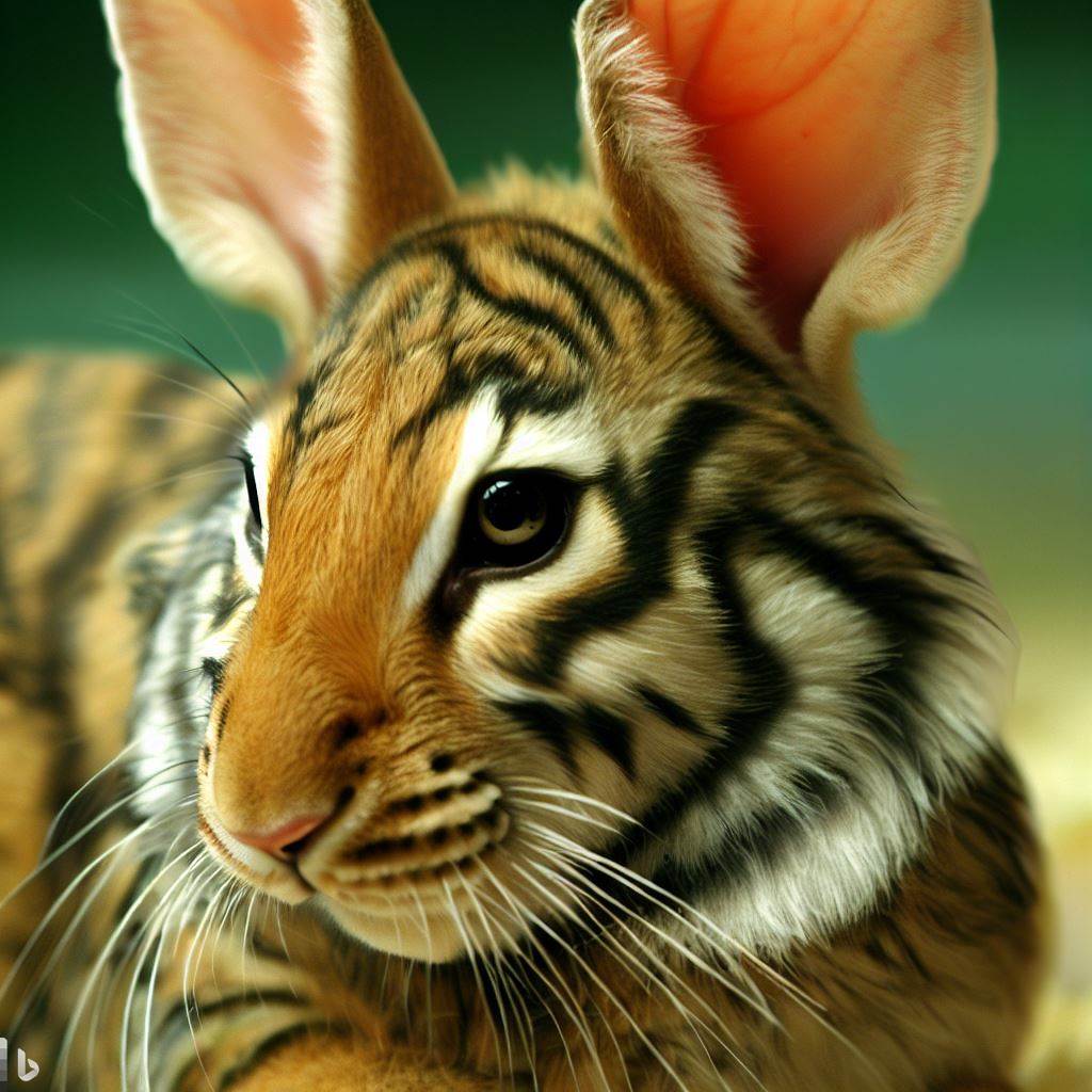 Tiger Following Rabbit Tiger/Rabbit hybrid by SaulAlbertez on DeviantArt