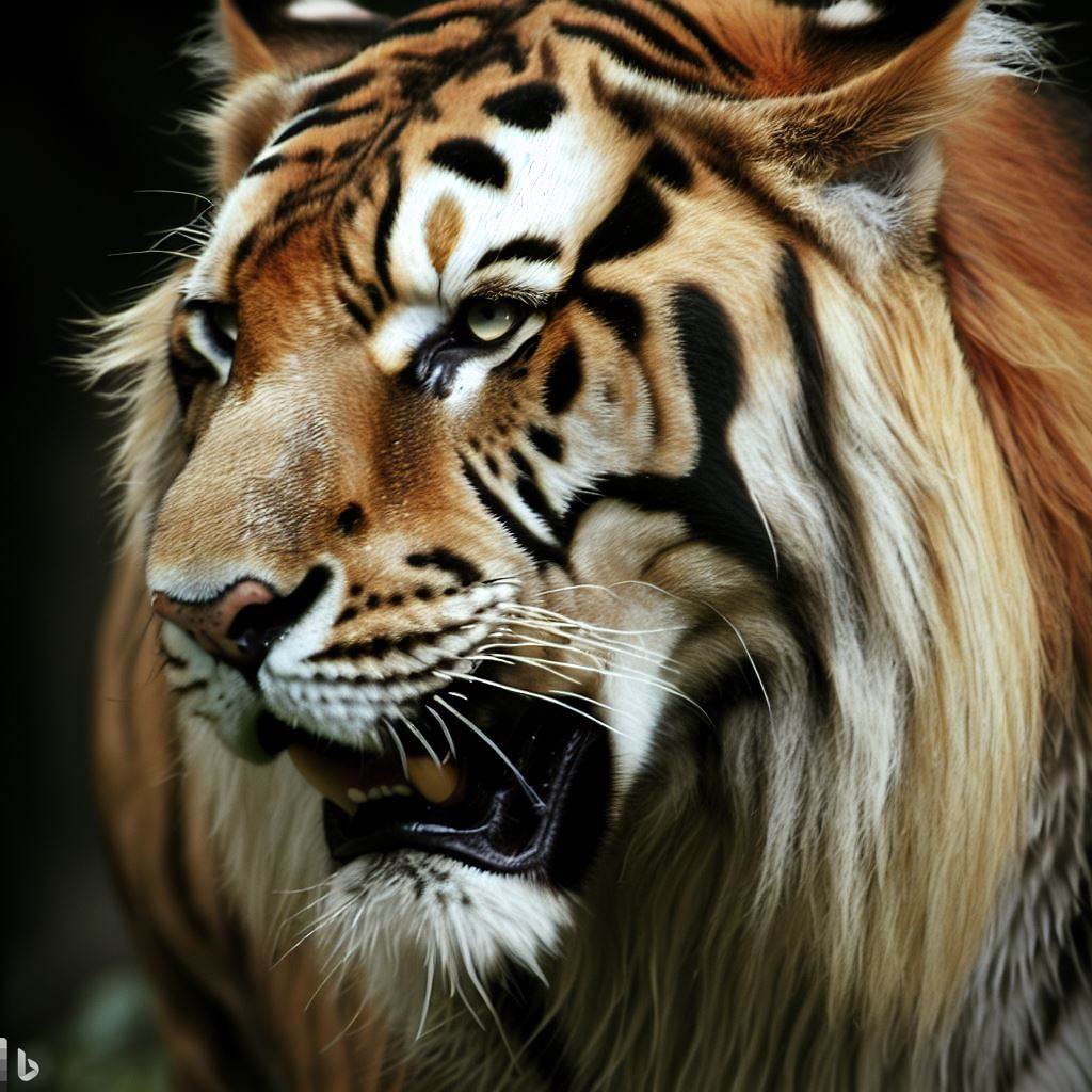 Lion Tiger Hybrid By SaulAlbertez On DeviantArt Lion tiger hybrid by saulalbertez on deviantart