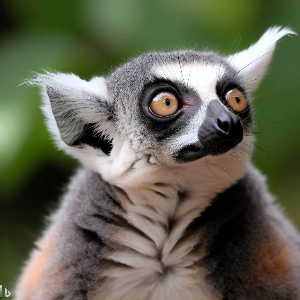 Lemur Mix Rabbit Ring Tailed Lemur/Fruit Bat Hybrid by SaulAlbertez on DeviantArt