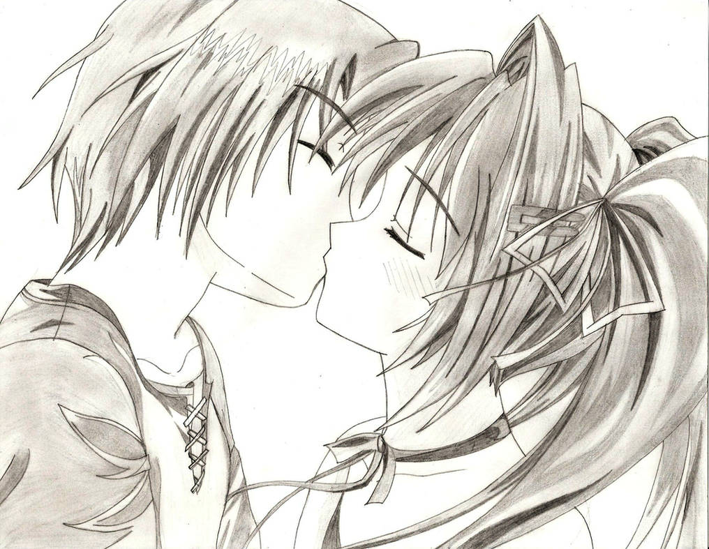Beso anime by Ruisuda on DeviantArt Beso anime by Ruisuda on DeviantArt