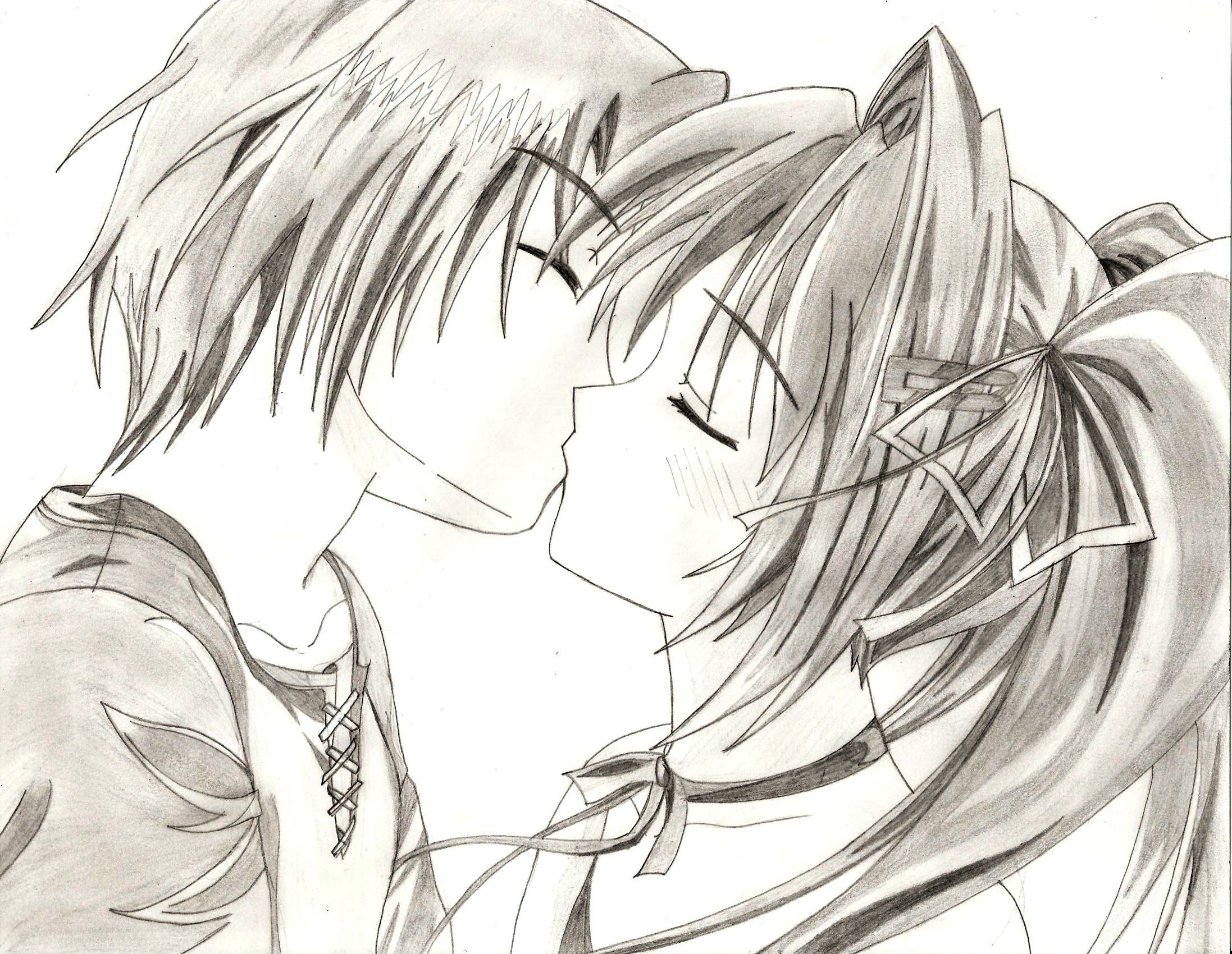 Beso anime by Ruisuda on DeviantArt Beso anime by Ruisuda on DeviantArt