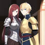 Fairy Knight: Jaune and Erza