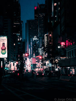 Manhattan Night Lights