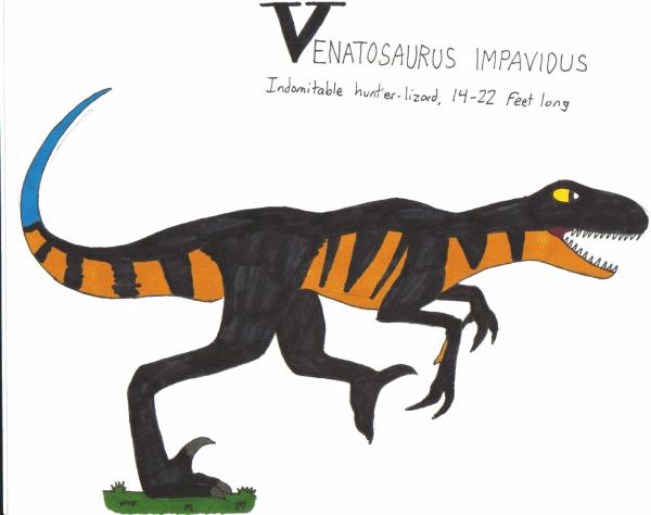 Venatosaurus impavidus by dodoman1 on DeviantArt