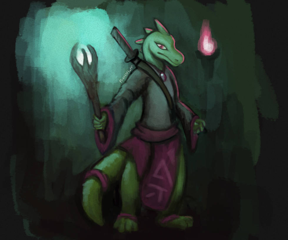 Lizard Wizard Draw Lizard wizard by Frostifluff on DeviantArt