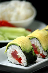 Tuna Red Pepper Roll 1