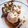 Chocomole Ice Cream Cupcake Sundae