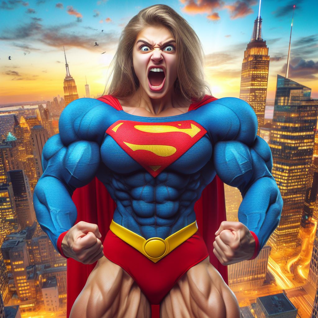 Angry Supergirl by femstrengthfan on DeviantArt