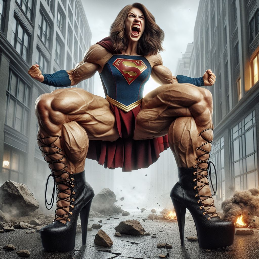 Leg Modification Deviantart Ultra Muscular Legs 3 by femstrengthfan on DeviantArt