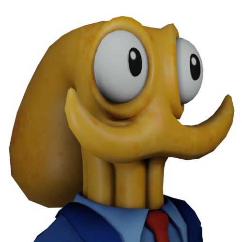 Octodad OCTODAD Head Shot Render by AthenaKuld on DeviantArt