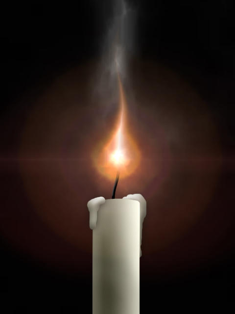 Lighted Candle