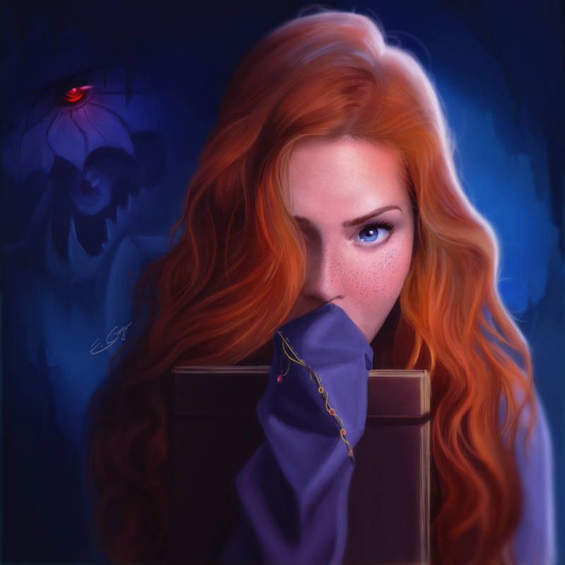 Shallan And The Chasmfiend by emmgoyer7