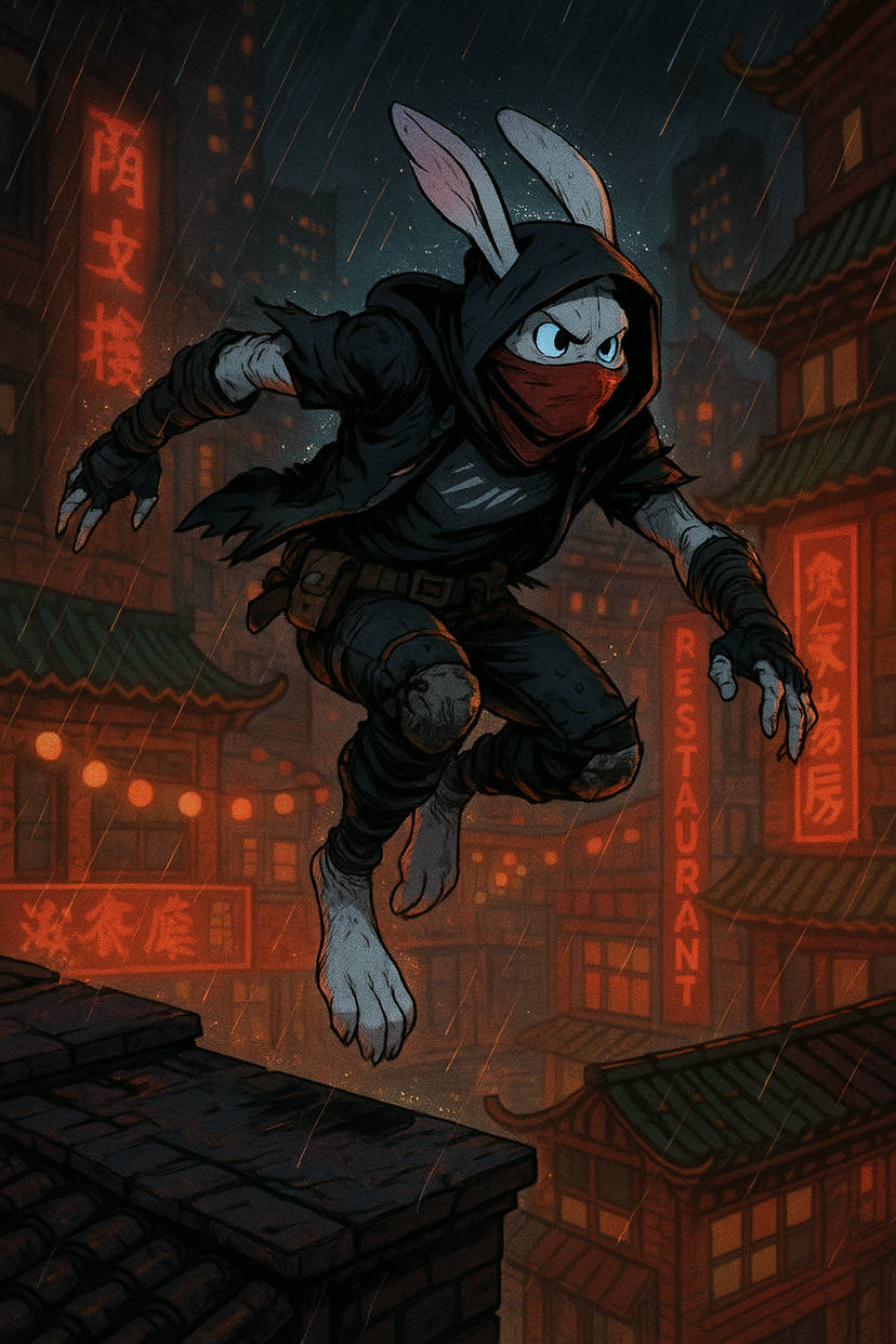 Teenage Mutant Ninja Turtles: The Ronin Rabbit. - Garchomp0445 ...