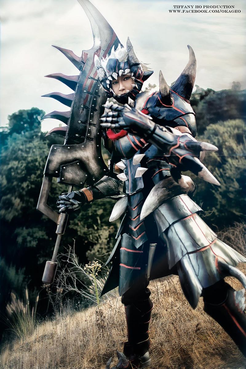 Monster Hunter Akantor armor by okageo