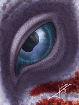 Purpleeye by Jaiggz