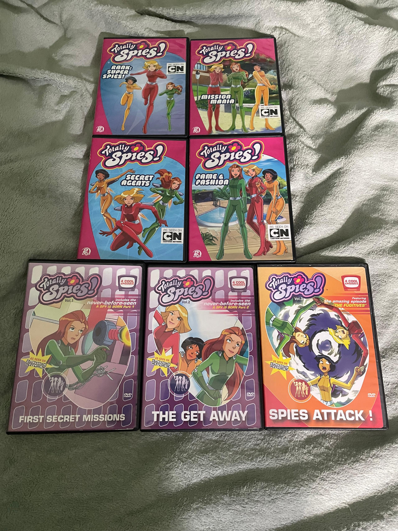Totally Spies! DVD collection by CurranJustice on DeviantArt