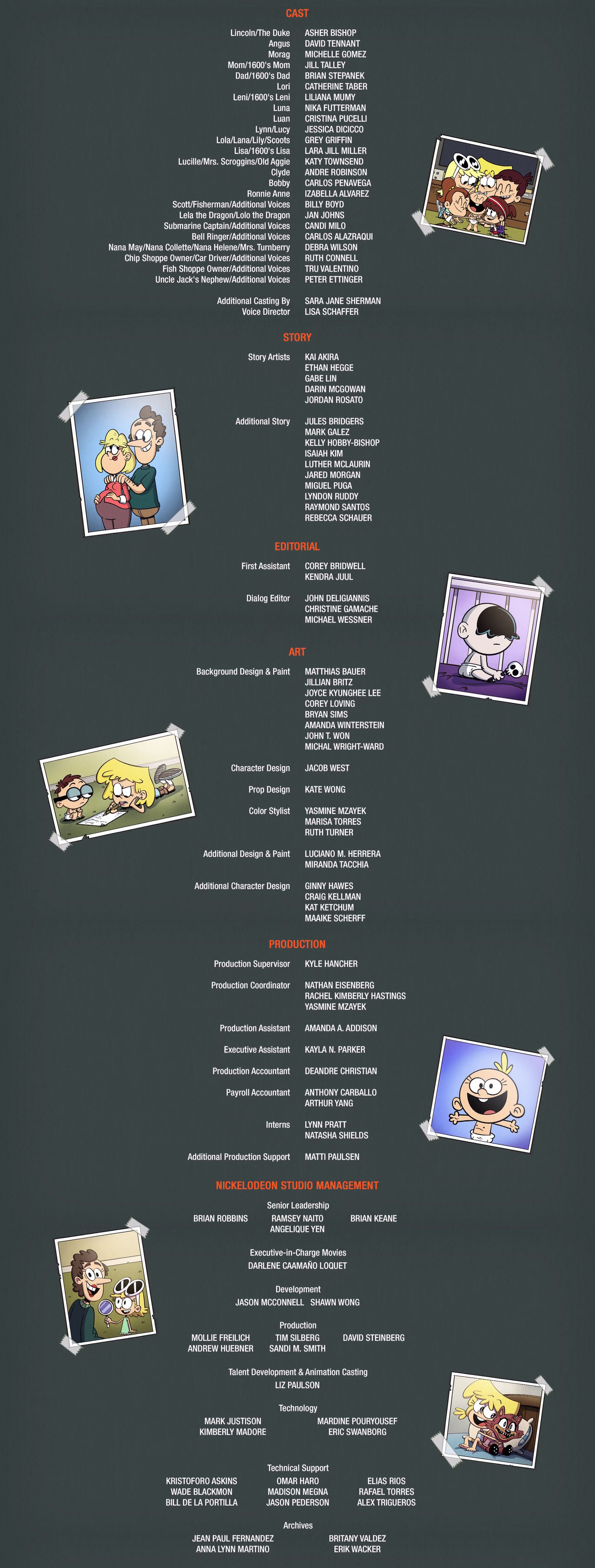 Fandom Credits The Loud House Movie credits 1 by CurranJustice on DeviantArt