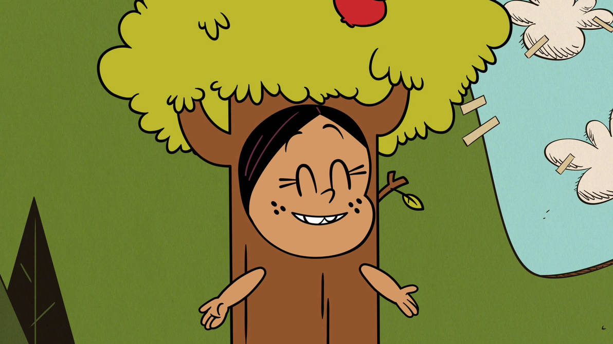 Young Ronnie Anne as a tree by CurranJustice on DeviantArt