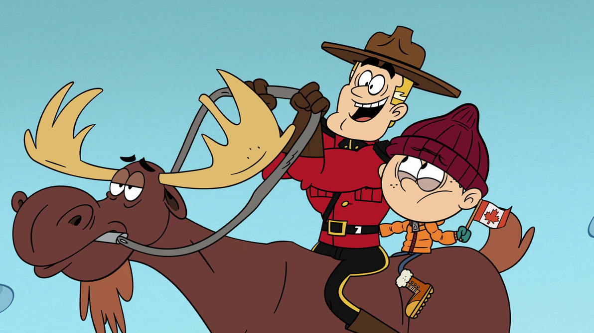 Riding a moose by CurranJustice on DeviantArt