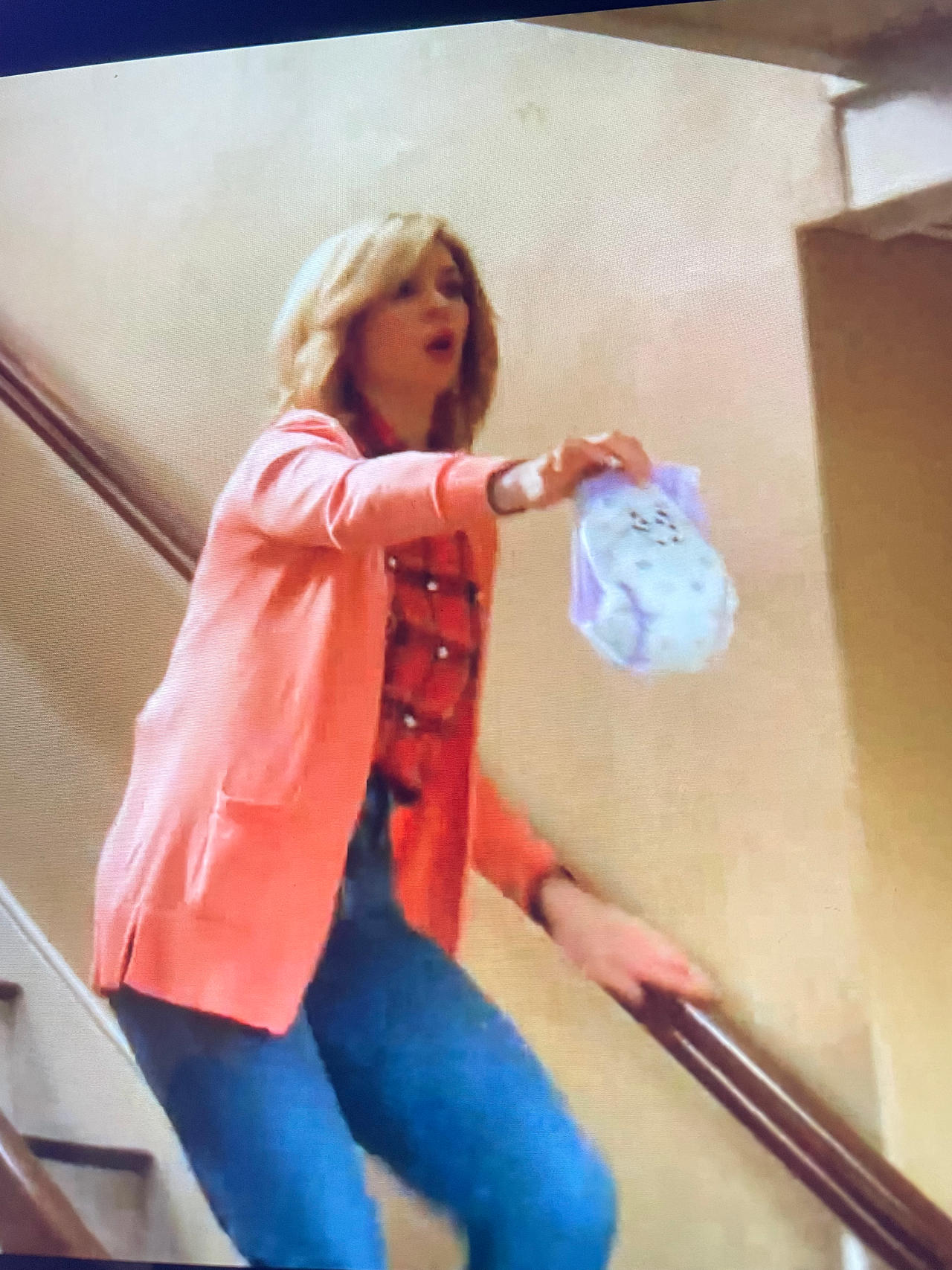 Rita carrying a soiled diaper by CurranJustice on DeviantArt