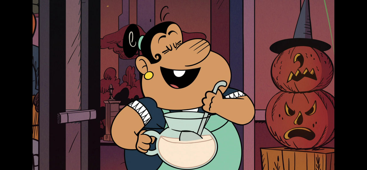 Rosa brings in her drink by CurranJustice on DeviantArt
