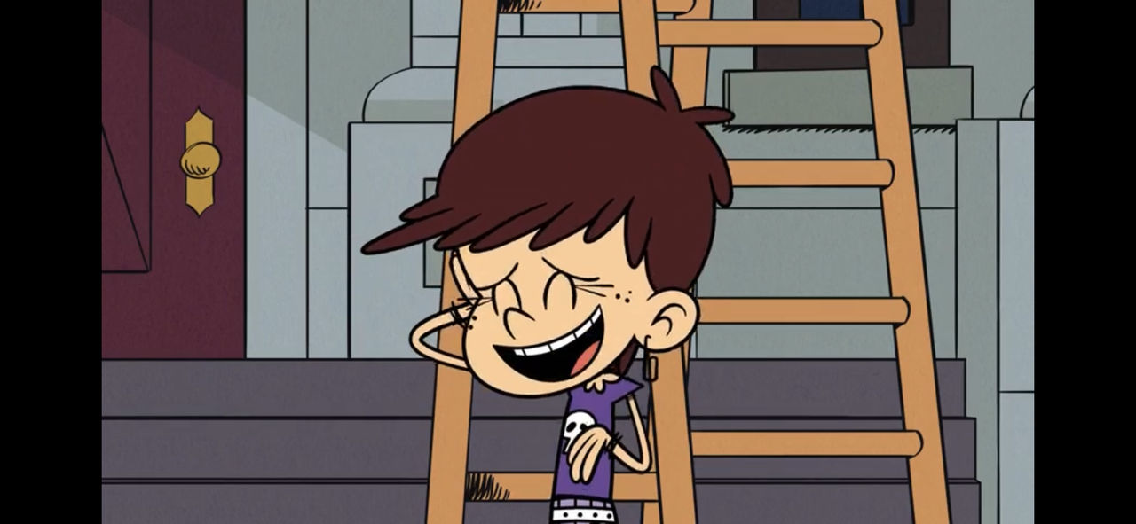 Luna laughing about the diary snooping by CurranJustice on DeviantArt