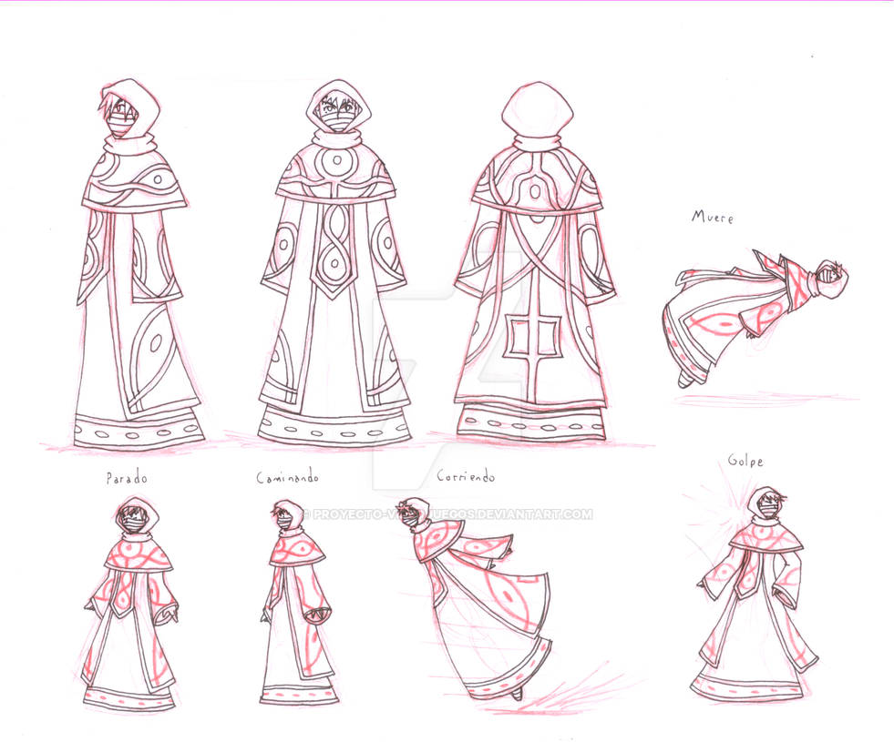 Movimientos - Acolito Secta by proyecto-videojuegos on DeviantArt