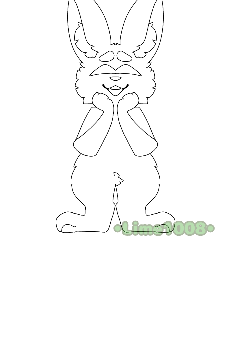 F2U Rabbit base by lime1008 on DeviantArt