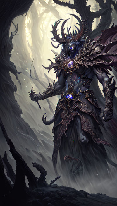 Tree Demon #4 | AI Art by MoonlightDefender on DeviantArt