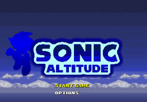 Sonic Altitude - Official Title Screen