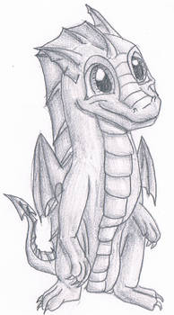 Cartoon Dragon Hatchling