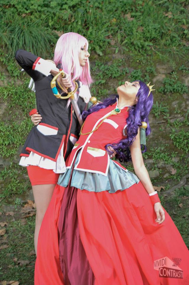 Utena and Anthy - Sword of Dios