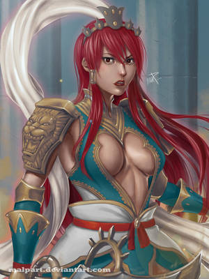 Erza Scarlet (Nakagami Armor) - Fairy Tail by MALPart