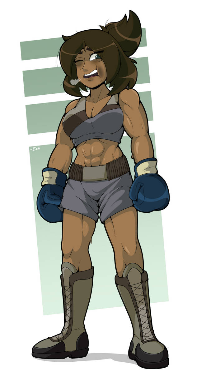 (COMMISSION) - Boxing Rider by Eshbaal on DeviantArt
