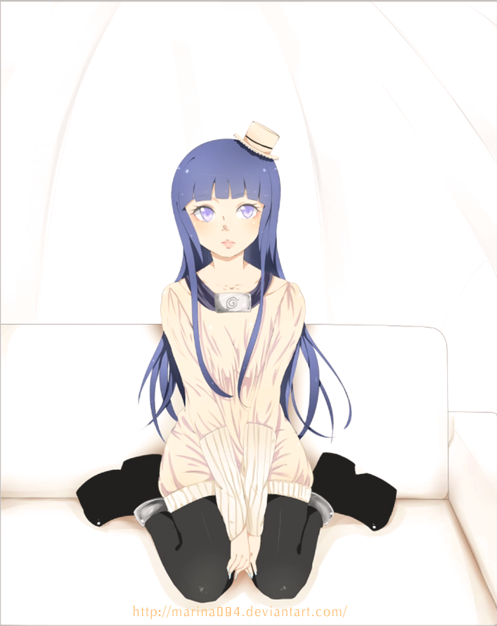 Loli - HINATA (Naruto) + Speed Paint by marina094