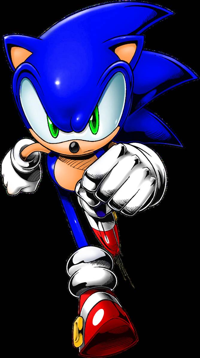 Sonic Render (Archie Style) by MrPlushie69 on DeviantArt